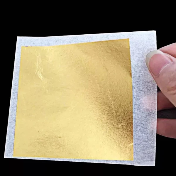 24k Edible Gold Leaf Foil Masks - Image 4