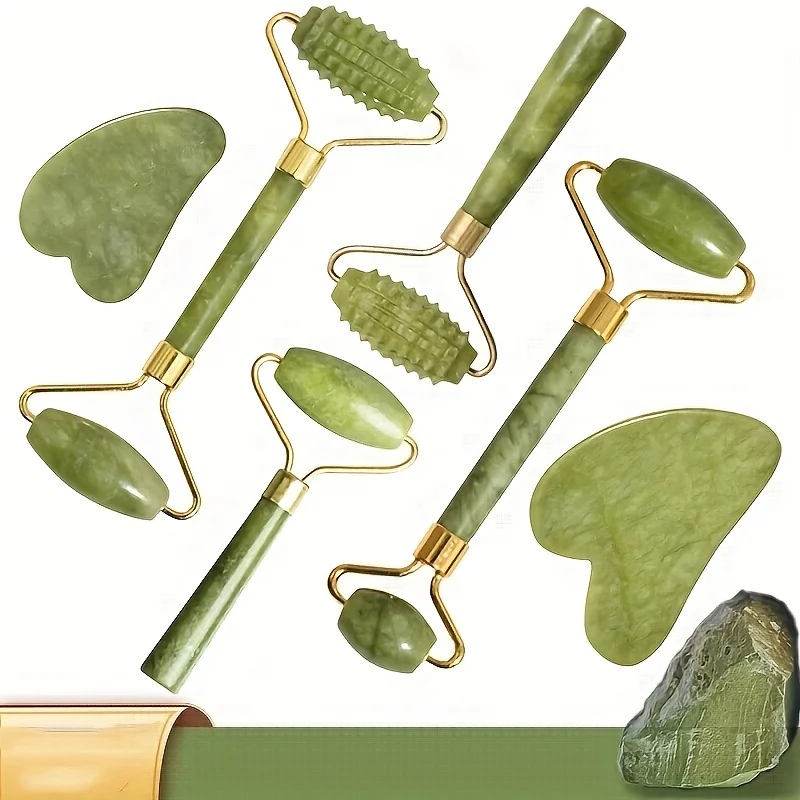 Guasha Face Massager & Jade Roller